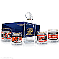 Cincinnati Bengals Decanter Set