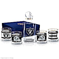 Las Vegas Raiders Decanter Set