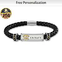 U.S. Navy Personalized Bracelet