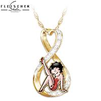 Forever Betty Boop Pendant Necklace