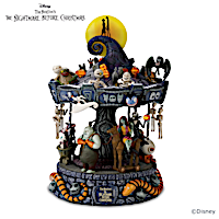 The Nightmare Before Christmas Illuminated Musical Carousel