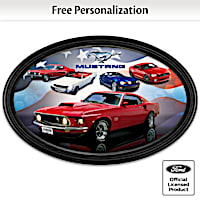 American Muscle: Ford Mustang Personalized Collector Plate