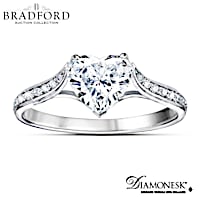 "Love At First Sight" Diamonesk Simulated Diamond Ring