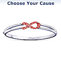 Ribbon Of Hope Bracelet