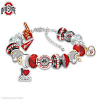 Fashionable Fan Buckeyes Bracelet