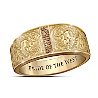 Whiskey Diamond Ring