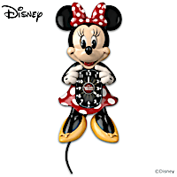 Disney Minnie Mouse Motion Wall Clock