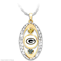 "For The Love Of The Game" Green Bay Packers Pendant