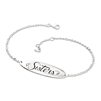 Always My Sister Diamond Bracelet