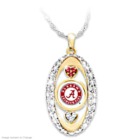 For The Love Of The Game Crimson Tide Pendant Necklace