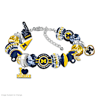 Fashionable Fan Wolverines Bracelet
