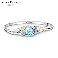 14-Carat Thomas Kinkade Colors Of Inspiration Bracelet