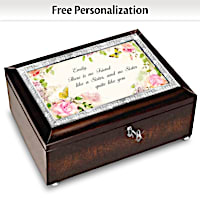 My Sister, My Friend Personalized Music Box