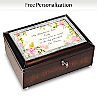 Daughter-In-Law, Never So Blessed Personalized Music Box