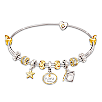 Passion For Teaching Charm Bracelet With Crystals