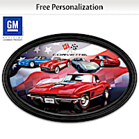 American Dream Car: Corvette Personalized Collector Plate