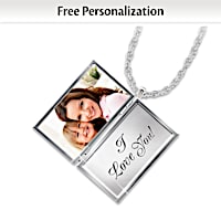 Love Note For My Daughter Personalized Pendant Necklace