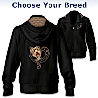 Paw Prints On My Heart Women's Hoodie