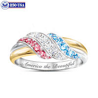 Star Spangled Sparkle Ring