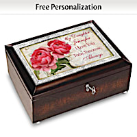 Daughter, I Will Love You Always Personalized Music Box