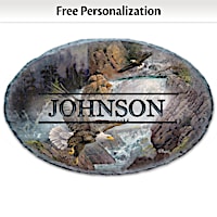 Ted Blaylock "On Majestic Wings" Personalized Welcome Sign