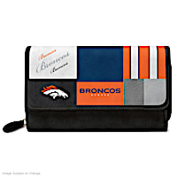 Broncos For The Love Of The Game Wallet With Team Logos