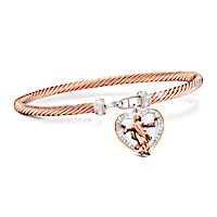 "Inspiration From Above" Religious Bracelet With Copper