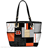 For The Love Of The Game Cincinnati Bengals Tote Bag