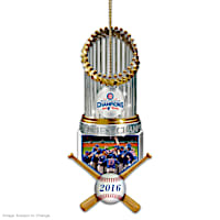 Chicago Cubs 2016 World Series Championship Ornament