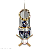 2024 World Series Champions Dodgers Trophy Ornament