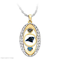 For The Love Of The Game Panthers Pendant Necklace