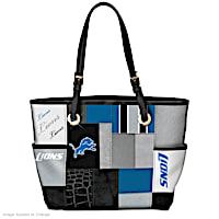 For The Love Of The Game Detroit Lions Tote Bag