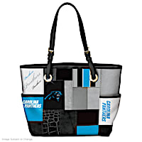 Panthers For The Love Of The Game Tote Bag With Team Logos