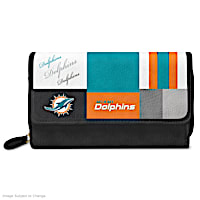 For The Love Of The Game Miami Dolphins Wallet