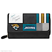 Jaguars For The Love Of The Game Wallet With Team Logos