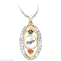 "For The Love Of The Game" Los Angeles Dodgers Pendant