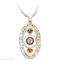 For The Love Of The Game Rangers Pendant Necklace