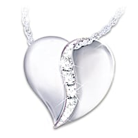 "Cherished By Us All" Diamond Necklace For Daughter-In-Law