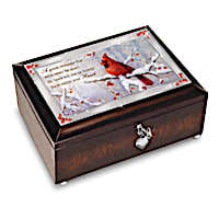 Beth Hoselton "Messenger From Heaven" Cardinal Art Music Box