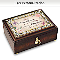 My Daughter, You're A Dream Come True Personalized Music Box