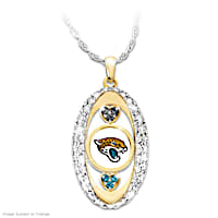 For The Love Of The Game Jaguars Pendant Necklace