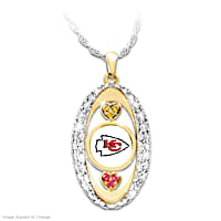 "For The Love Of The Game" Kansas City Chiefs Pendant