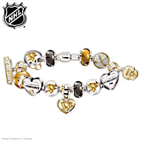 Pittsburgh Penguins&reg; #1 Fan Charm Bracelet