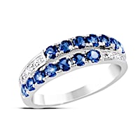 Symphony Sapphire And Diamond Ring