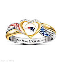 New England Patriots Super Bowl LI Champions Pride Ring