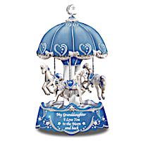 Granddaughter, I Love You To The Moon And Back Music Box