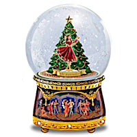 Nutcracker Glitter Globe