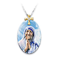 Mother Teresa Pendant Necklace