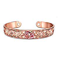 Nature's Healing Beauty Solid Copper Bracelet