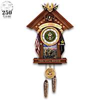 "This We'll Defend" Wall Clock With James Dietz Army Artwork